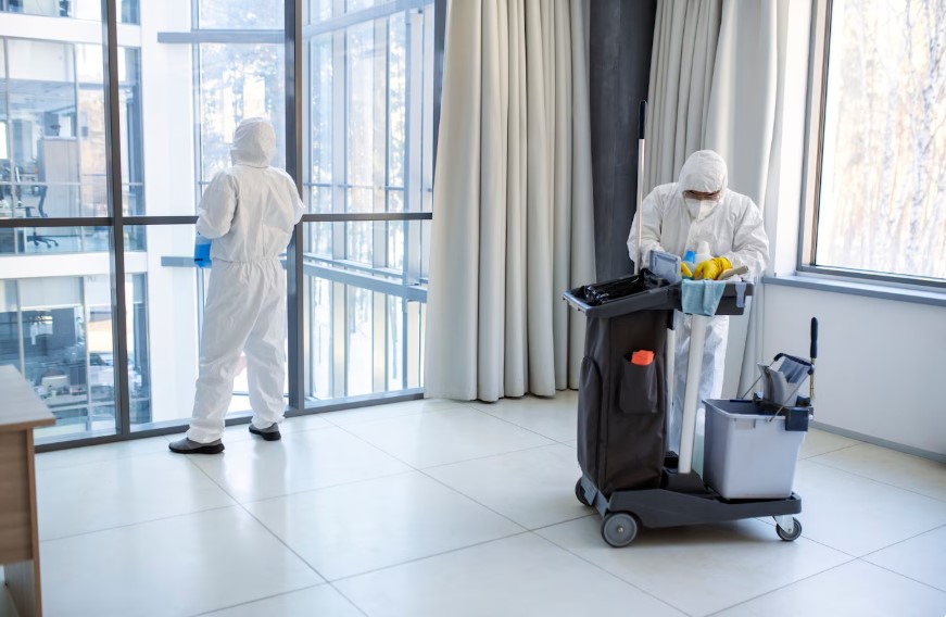 cleaning for hospitality industry