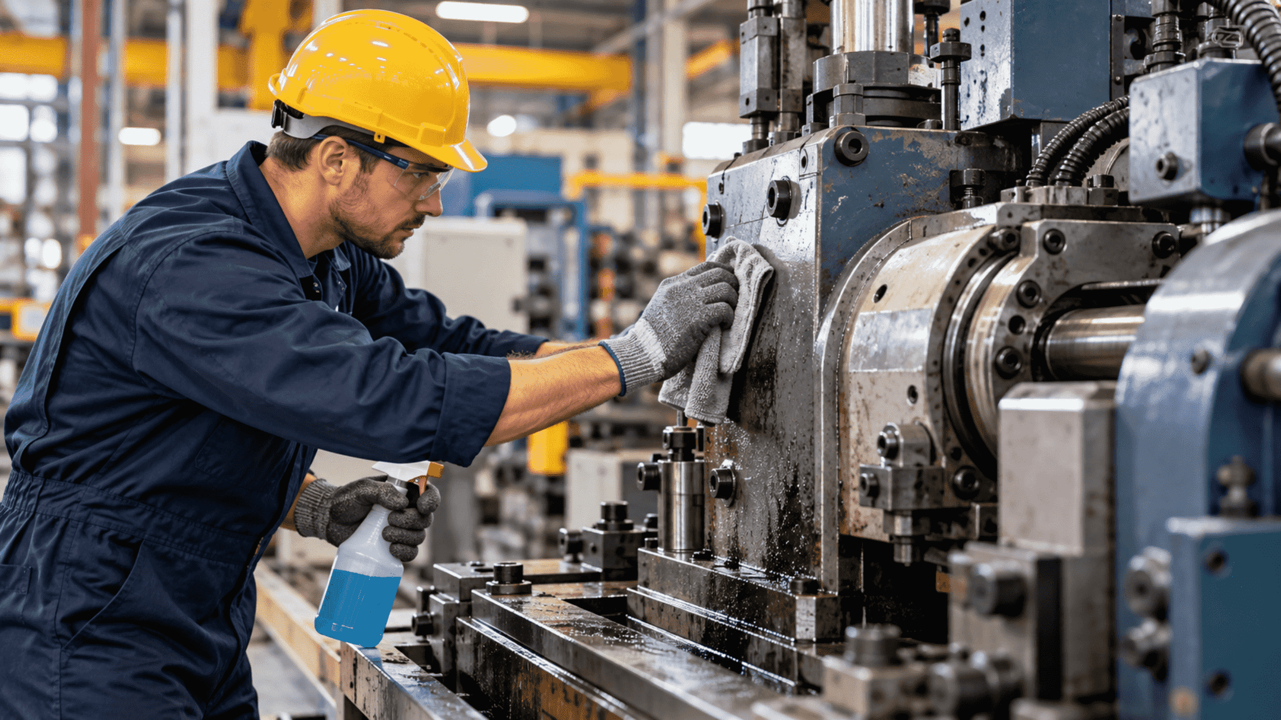 Clean Industrial Machinery Without Causing Damage